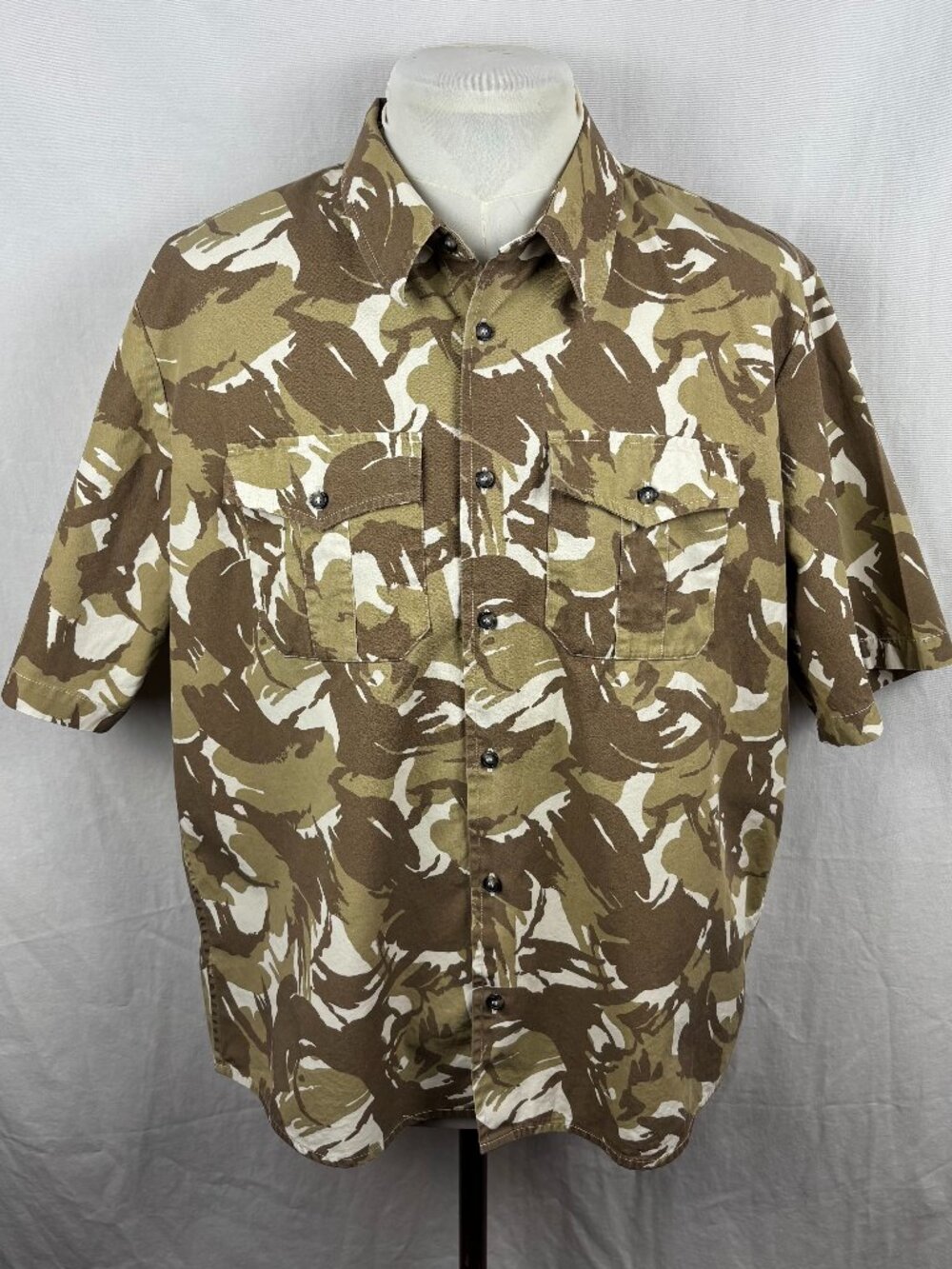 A.P.C. Camo Utility Shirt XL